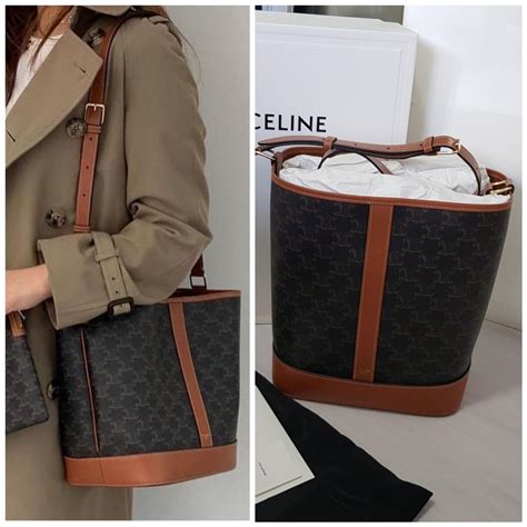 celine karin bucket bag|celine triomphe bucket bag medium.